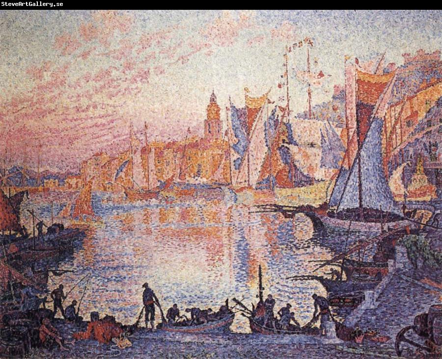 Paul Signac The Port of Saint-Tropez